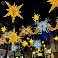 Lumières décoratives à LED illuminées pour la décoration de centre commercial, la décoration de fête et la configuration