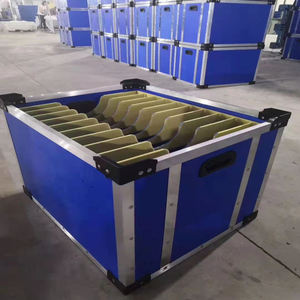 Custom Logo PP Corrugated Plastic Waterproof Storage Box Rolling Cover Multi-Layer Foldable <b>Divider</b> 3-Year Warranty 13+ <b>Drawers</b> - Product Image 4