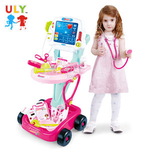 मजेदार और शैक्षिक प्लास्टिक डॉक्टर खिलौने बच्चों को लड़कों और लड़कियों के लिए मेडिकल किट सेट - Product Image 3