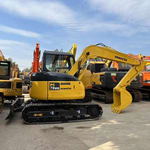 รถขุด Komatsu มือสองเครื่องขุดขนาดเล็ก7ton PC70 PC78us-6 PC55 ~ 8 Pc60 ~ 8 - Product Image 2