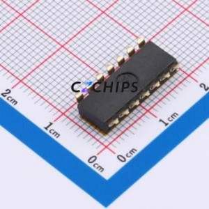 DSIC-07-TS-GER DIP Switch SMD,P=2.54mm Switch Flat Toggle, Groove Type Single Pole Single Throw 7 2.54mm - Product Image 2