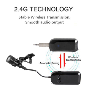 2.4G Sans Fil Micro Discours revers Mégaphone Micro Pour Haut-Parleur D'enseignement Réunion Guide Micros - Product Image 2