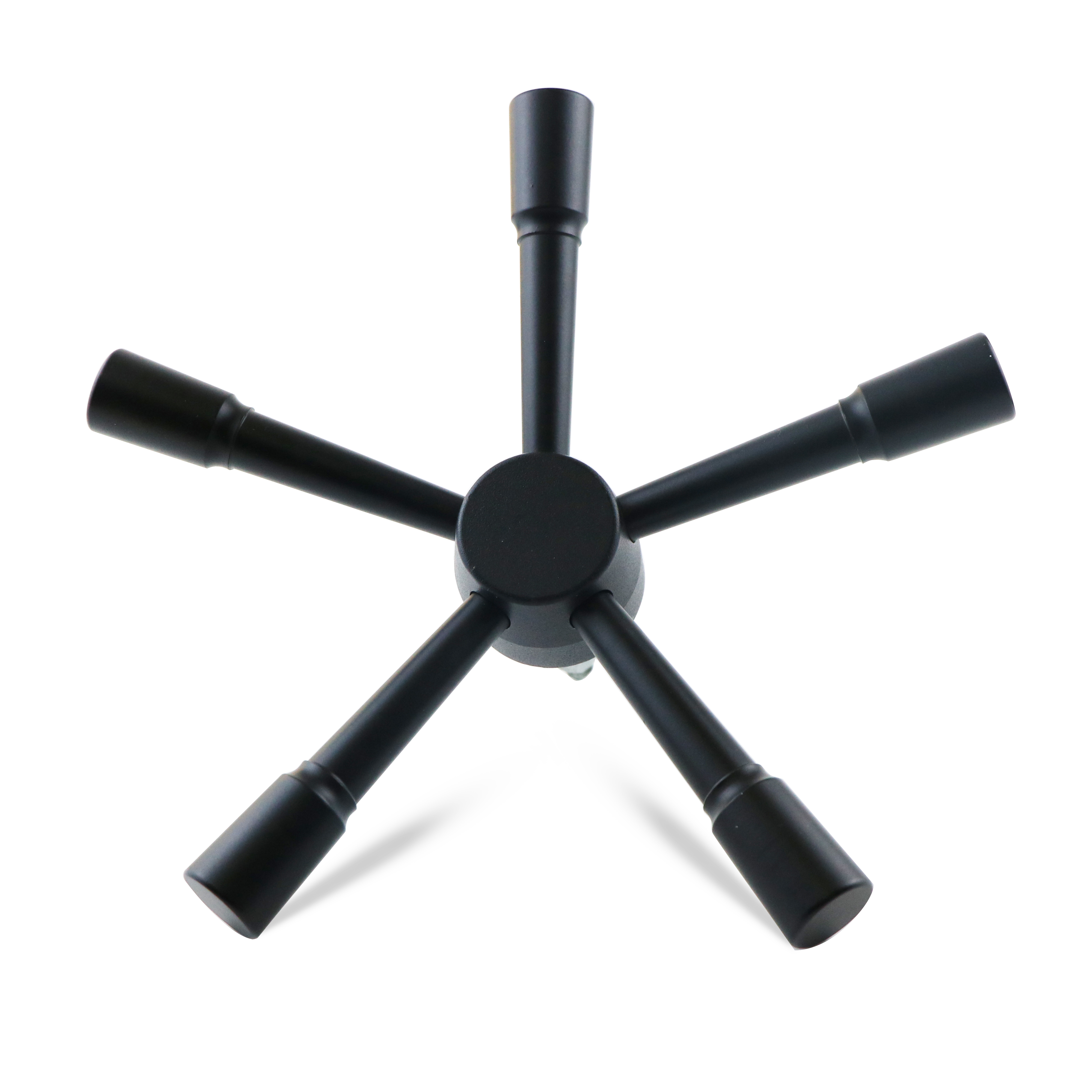 Poignée De Coffre-fort Dorée MOUNT – 5 Rayons – Pour Pistolet – Résistante Au Feu