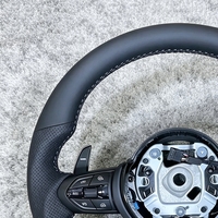 Volant de voiture en cuir pour BMW F30 F10 F15 F36 F20 F22 F25 F26 F45 F32 F35 M3 M5 F36 E60 E70 E90 E91 M Volant sport