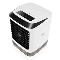 Best-seller OEM Ventilateur de bureau d'humidification de mini refroidisseur d'air portable à LED pour la maison, l'hôtel et l'extérieur à faible bruit