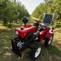 Compatible avec diverses attaches, petit tracteur agricole au design compact, maniabilité facile dans les espaces étroits