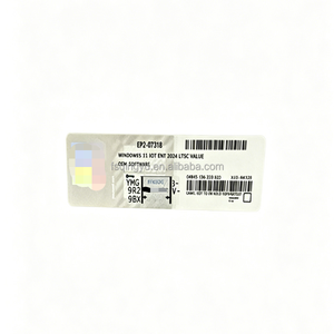 Autocollant Windows <span class=keywords><strong>10</strong></span> IoT Enterprise <span class=keywords><strong>LTSC</strong></span> 2019, autocollants argentés Windows <span class=keywords><strong>10</strong></span> IoT Enterprise, expédition rapide dans le monde entier - Product Image 3