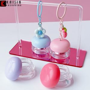 Kemasan Krim Grosir 5g, Stoples Plastik Bulat Kosong Custom, Kemasan Perawatan Kulit, Wadah Krim Mata, Lipstik, <span class=keywords><strong>Lip</strong></span> <span class=keywords><strong>Balm</strong></span> - Product Image 1