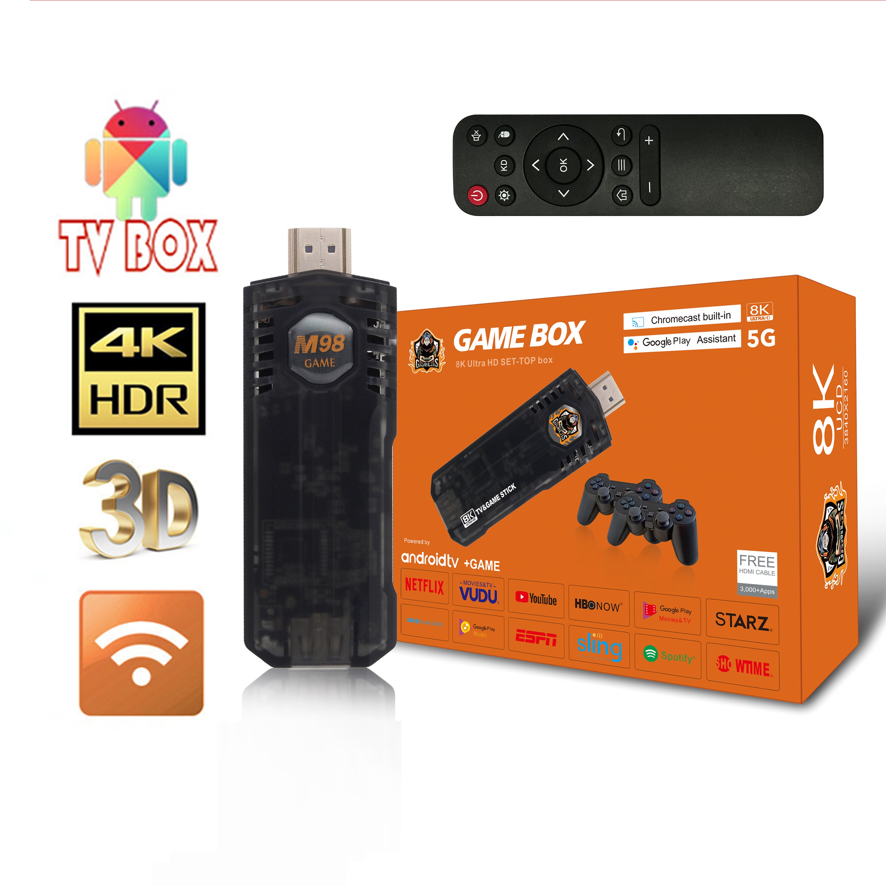 Игровой Стик X8 4K 10000 игры аркадные Ретро видео ТВ Android игровые консоли для PS1 двойной беспроводной контроллер HD Mini TV Box