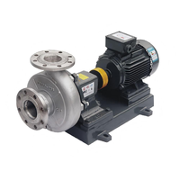 Pompe à eaux usées personnalisable en fonte, pompe chimique électrique horizontale, pompe centrifuge horizontale pour eaux usées