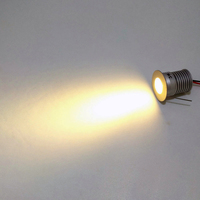 Spot LED 3W 12V 24V Angle de faisceau 25 degrés 3000K Blanc chaud