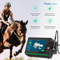 Appareil de thérapie laser thérapeutique de classe IV pour les cliniques vétérinaires / hôpitaux pour animaux de compagnie, 4 longueurs d'onde avec 30W, 45W, 60W