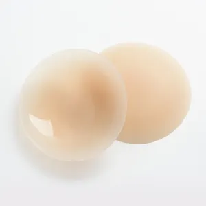 Ultra ince silikon yeniden kullanılabilir meme Pasties hiçbir tutkal seksi iç çamaşırı Boob bant hiçbir yapıştırıcı meme kapakları