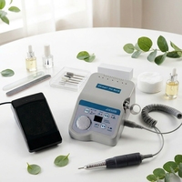 JD8500B 65W Haute Vitesse 35000 tr/min Écran LCD Mini Ponceuse à Ongles Électrique Portable avec Prise US pour Manucure et Pédicure