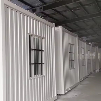Pack plat préfabriqué personnalisé de haute qualité Maisons de conteneurs modulaires portables de 40 pieds préfabriquées durables à construction rapide