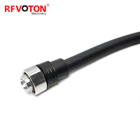 1/2 Superflex Flexibles Feeder-Kabel 4.3-10 MINI DIN Stecker auf 4.3/10 Stecker Gerade 1/2 Sf Heliax Koaxial-Verbindungskabel