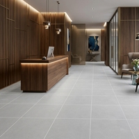 DCT Fabrik Großhandel 1200*1200*9mm Cremebeige Grau Geäderte Matte Großformatige Steinplatte Fleckresistent Hitzebeständig Umweltfreundlich