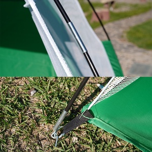 Filet d'entraînement de golf pliable et portable en polyester pour l'entraînement et le frappe en intérieur/extérieur - Product Image 2
