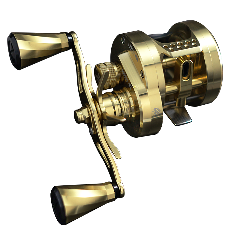baitcasting reel for jigging Fishing Reel, Metal Body 7.2:1 Gear Ratio, Long Cast Spool Saltwater and Freshwater, for Jigging, Boat and Shore Fishing : Sports & Outdoors and reliability Jigging World - Power Handle