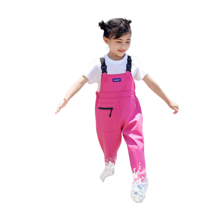 Cuissardes en PVC pour <span class=keywords><strong>enfants</strong></span>, plage, zones marécageuses, jeu, imperméables et légères, cuissardes écologiques pour <span class=keywords><strong>enfants</strong></span> avec bottes - Product Image 5