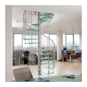 Prima factory seller spiral stair professional supplier spiral stairs kit spiral staircase floating stair