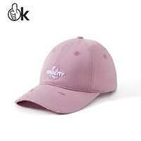 Op maat gemaakte gewassen katoenen petten met 3D geborduurd logo, ongestructureerde baseballcaps, letter fruit fashion gorras