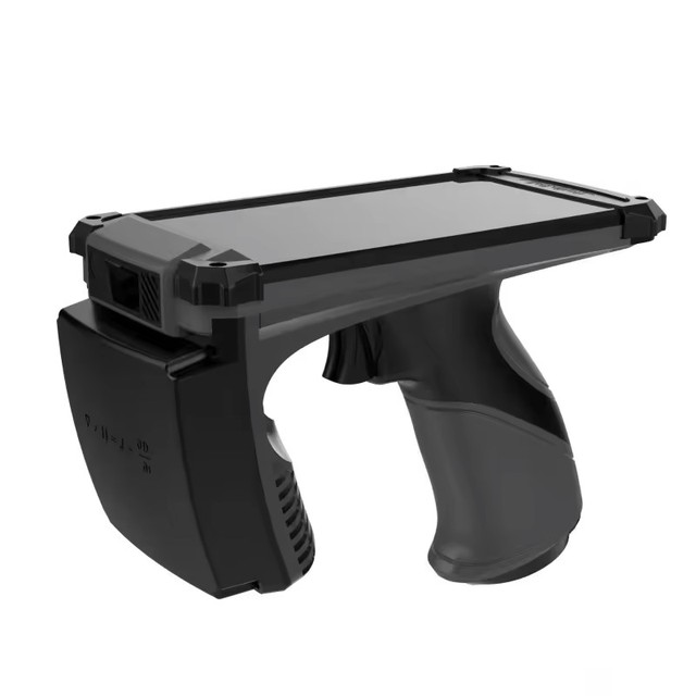 Long Range UHF RFID Handheld Reader Portable Android Operating RFID Inventory Management Scanner for Warehouse Management Stock