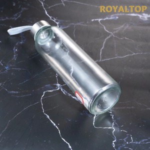 Kinh Doanh Bao Bì Dùng Một Lần Rỗng Nước Container 150Ml 300Ml 12Oz 16 Oz Cao Ngắn Nước Trái Cây Chai Thủy Tinh Với Nắp Kín - Product Image 5