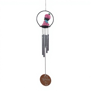Bhakti Krishna 90MM Modern Wind <b>Chime</b> PVC/ABS Material Decorative Hanging <b>Bell</b> Spiritual Injection Molded Home Office - Product Image 4