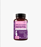 Capsules de Myo-Inositol Plus D-Chiro-Inositol à Marque Blanche : Favorisent l'Équilibre Hormonal, Compléments Naturels pour la Fertilité