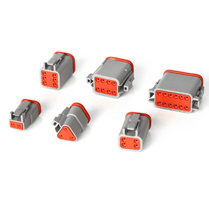 Deutsch Auto Connectors Deutch 2P/3P/4P/6P/8P/12P DT Series Male and Female Waterproof Auto Connector - Product Image 1