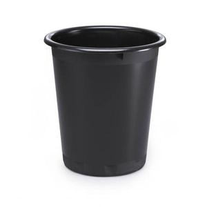 DURABLE - 1701572010 Cesta de papel de desecho básica, cilíndrica, capacidad de 13 litros, 320x290mm (multipaquete) CUBETAS DE DESECHOS Y CENICEROS - Product Image 2