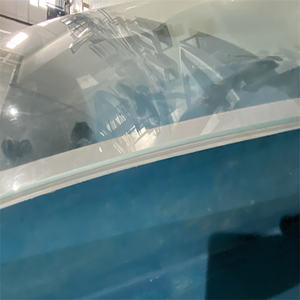 กระจกบังลม<span class=keywords><strong>โค้ง</strong></span>คู่-สำหรับ<span class=keywords><strong>ราง</strong></span>ความเร็วสูงและเรือยอชท์สุดหรู (ผ่านการรับรอง CE R43/46) - Product Image 4