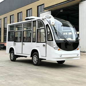 Vehículo Eléctrico Comercial <span class=keywords><strong>de</strong></span> 4 Ruedas para Turismo, Autobús <span class=keywords><strong>de</strong></span> Gran Capacidad para Transporte <span class=keywords><strong>de</strong></span> Turistas en Sitios Turísticos y Aeropuertos - Product Image 3
