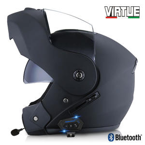 <span class=keywords><strong>Casco</strong></span> de Motocicleta Inteligente Abatible Mejorado <span class=keywords><strong>con</strong></span> Certificación VIRTUE DOT, <span class=keywords><strong>con</strong></span> Auriculares <span class=keywords><strong>Bluetooth</strong></span> Integrados - Versátil y Conectado para Motociclistas - Product Image 6