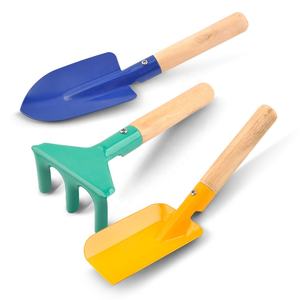 Vente <span class=keywords><strong>en</strong></span> gros de kit d'outils de jardinage 3pcs kit d'outils à main <span class=keywords><strong>pour</strong></span> enfants kit d'outils de jardinage <span class=keywords><strong>pour</strong></span> garçons filles <span class=keywords><strong>cadeau</strong></span> pelle râteau fourchette - Product Image 1