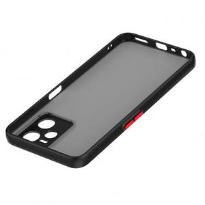 Funda Protectora para Teléfono Oppo <span class=keywords><strong>Realme</strong></span> C35, Delgada, con Borde de TPU Resistente a Golpes, Color Mate Ahumado - Product Image 6