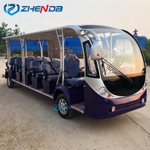 รถบัสไฟฟ้าสำหรับเที่ยวชมสถานที่ 21 ที่นั่ง รถรับส่ง รถทัวร์ ผลิตภัณฑ์ไฟฟ้า รถยนต์สำหรับเที่ยวชมสถานที่ - Product Image 3