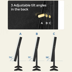 Armario de joyería de almacenamiento de dormitorio de pie con espejo de longitud completa de Venta caliente - Product Image 5