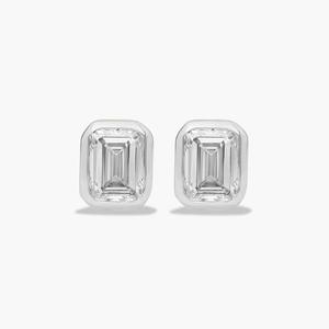 Brilliant Premium 925 Sterling Silver Moissanite Diamond Stud <b>Earrings</b> Luxury Women's <b>Fine</b> Jewelry Anniversary Wedding Birthday - Product Image 3
