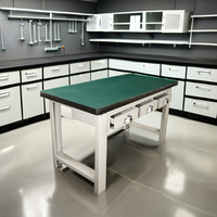 Établi antistatique robuste Offre Spéciale avec trois tirages horizontaux pour garage et laboratoire Établi d'angle neuf