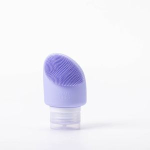 New Style Multi-function Portable Cosmetic Squeeze Tube Facial Cleansing <b>Brush</b> Silicone Travel <b>Bottle</b> with Logo - Product Image 2