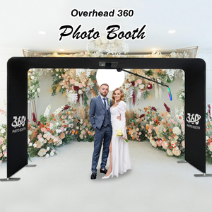 Caméra vidéo aérienne montée sur le toit, cabine photo portable à 360 degrés, cabine photo rotative en vidéo, cabine photo aérienne 360, équipement de fête pour <span class=keywords><strong>mariage</strong></span> - Product Image 1