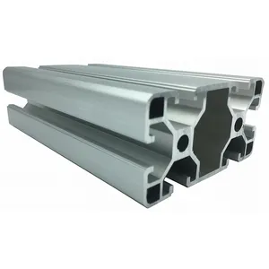 白色阳极氧化铝挤压型材挤压4040工业铝型材挤压铝型材