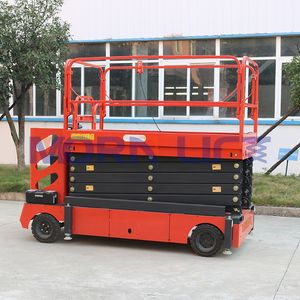 Para MORN Electric Mobile Man Lift 7m 9M 11M 13m Elevador de tijera para una sola persona Plataforma de trabajo aéreo Capacidad de carga CE 500kg Nuevo Condi - Product Image 6