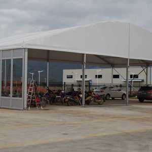 20X20 20X30 20X40 Carpa de aluminio impermeable para exteriores blanca para matrimonio con forro de marquesina - Product Image 2