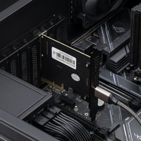 Carte d'extension interne Lekuo PCIe vers USB 3.2 Type-C pour serveur de bureau