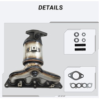Convertisseur catalytique avant à haut débit pour Hyundai Tucson 2019-2021 Moteur 2.0L Nu 28510-2EPE0 674-854 Ajustement direct SANS voyant d'avertissement (CEL)