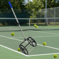 PatsSport, appareil professionnel pour le réception de balles, baril d'entraînement, panier automatique de ramassage, machine à ramasser les balles de tennis