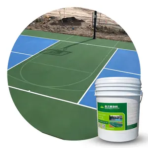 Đa-Mục Đích Thể Thao Tòa Sàn Chống Trượt Acrylic Sàn Sơn Cho Sân Vận Động Sân Bóng Rổ Sân Tennis Cầu Lông